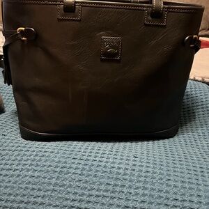 Dooney & Bourke Black Leather Tote